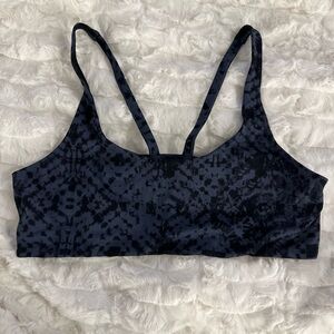Black Patterned Women's Intimate Bra